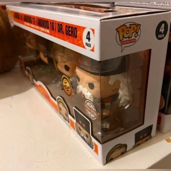 Funko pop! DBZ - Android 16 / 17 / 18 / Dr Gero (Metallic) *SE - Picture 6 of 7